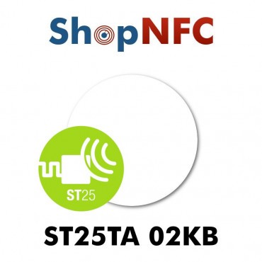 NFC Stickers ST25TA02KB Round ø29mm