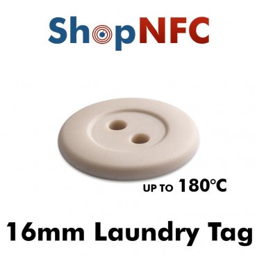 Tag NFC ICODE SLIX2 16mm lavabili