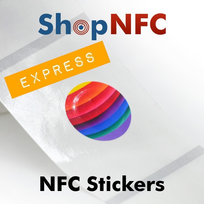 Personalisierte NFC Etiketten - Express Druck - Shop NFC