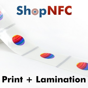 Etiqueta NFC Antimetal Personalizada - Impresión Expresa - Shop NFC