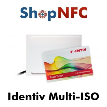 Identiv Multi-ISO NFC Reader with Keyboard Emulation