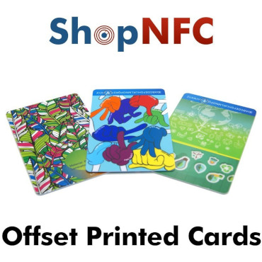 NFC Card - NXP NTAG213 (black PVC) 