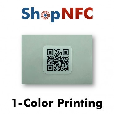 Etiqueta NFC antimetal NTAG213 30mm adhesiva de PVC