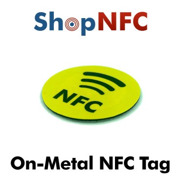 Custom Printed NFC Stickers for Metals - Express