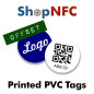 NFC Tags ICODE SLIX2 in hard PVC 30mm