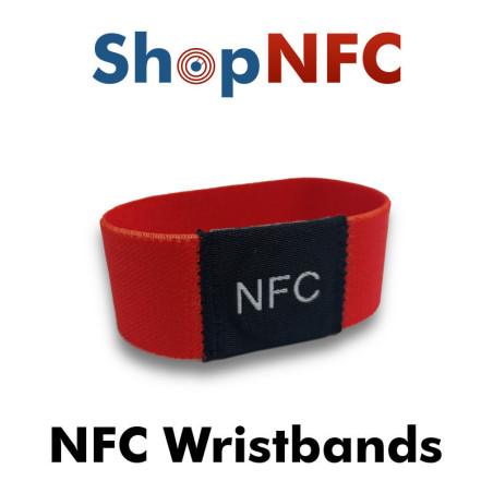 NFC Fabric Wristbands NTAG213