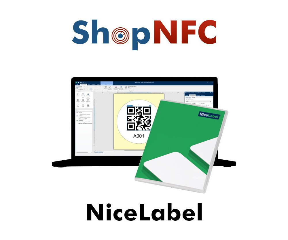 Loftware NiceLabel Designer Pro 1yr - Software per la stampa e la codifica di etichette NFC Loftware NiceLabel Designer Pro 1yr - Software per la stampa e la codifica di etichette NFC