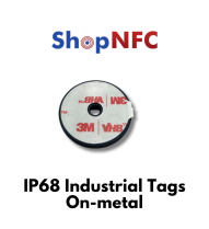 Tags NFC industriels IP68 NTAG213/6 Anti-métal 34mm