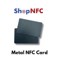 Tarjetas NFC en metal NTAG213 - Personalizables
