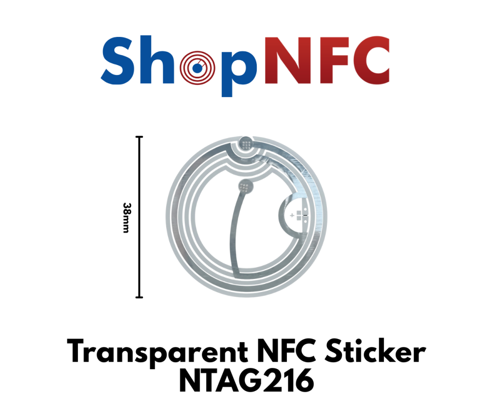 NFC Klebetags NTAG216 38mm