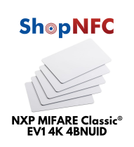 Tarjetas NFC en PVC NXP MIFARE Classic® EV1 4K 4BNUID