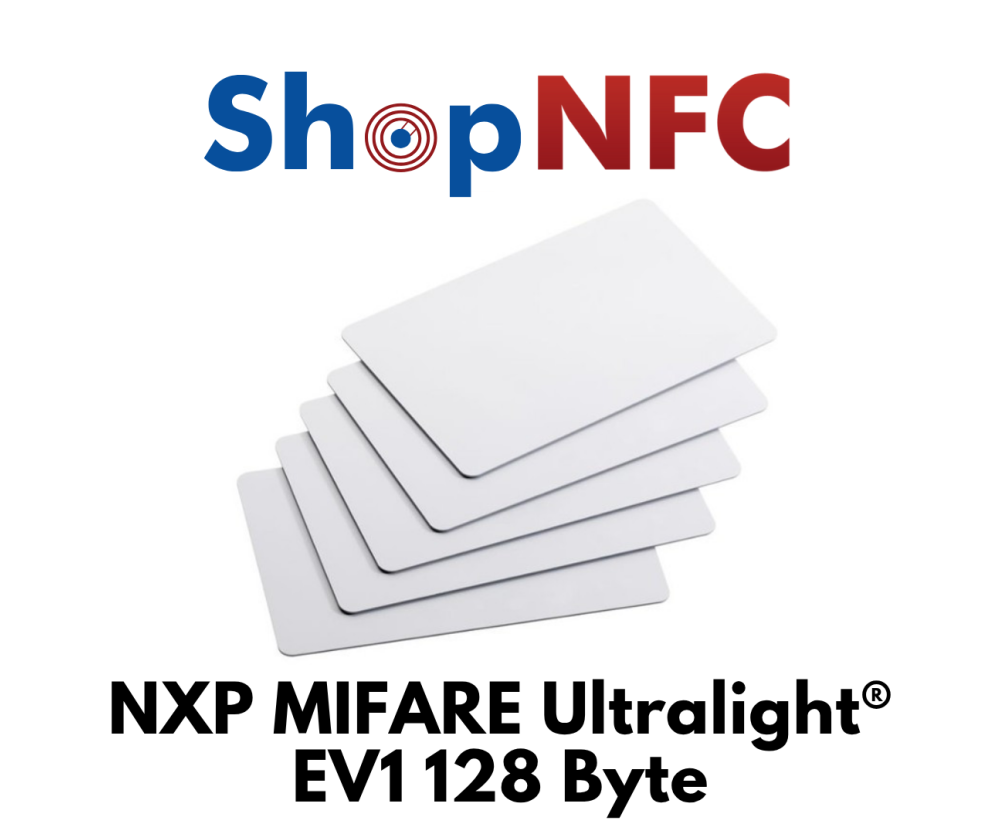 NFC Karten NXP MIFARE Ultralight® EV1 128 Byte NFC Karten NXP MIFARE Ultralight® EV1 128 Byte