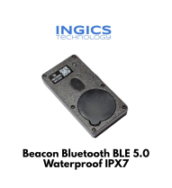 Ingics iBS09 - Beacon Bluetooth BLE 5.0 Waterproof IPX7 - Tracking d'Actifs et Localisation
