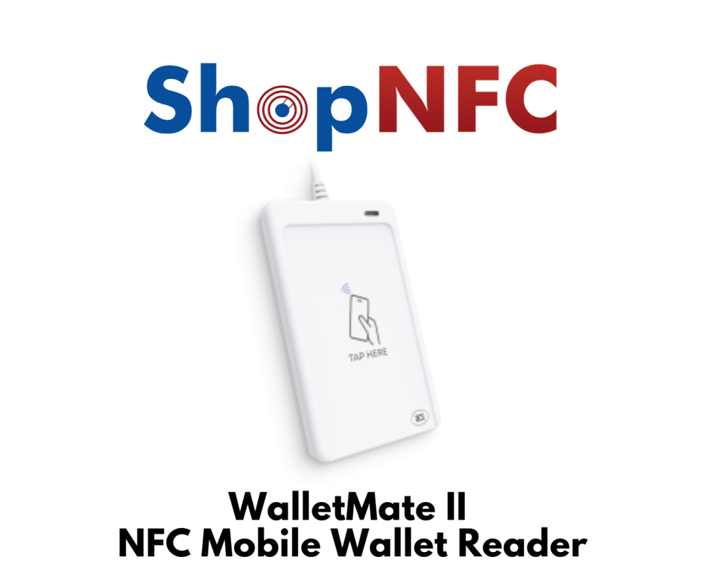 WalletMate II Lettore NFC per Mobile Wallet - Apple VAS e Google Smart Tap