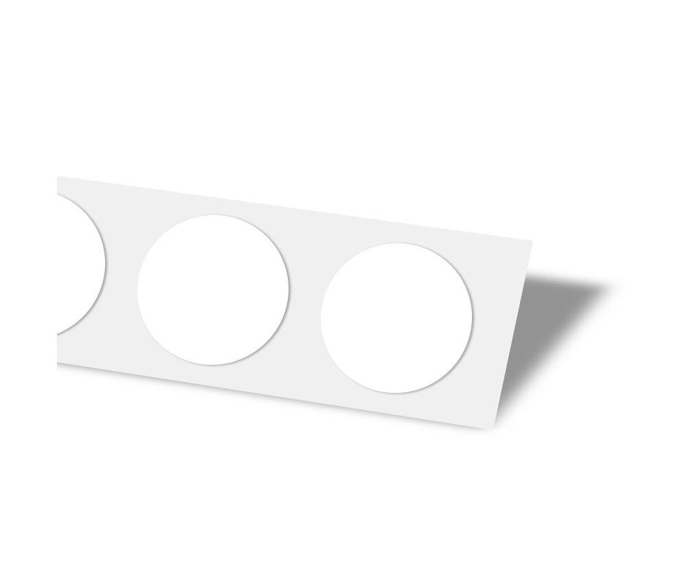 Etiqueta NFC NTAG213 IP67 29mm en papel adhesiva