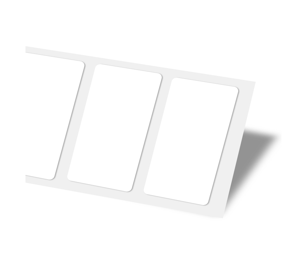 NFC Stickers NTAG213 card-size - 54mmx85mm NFC Stickers NTAG213 card-size - 54mmx85mm