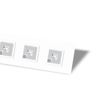 Tags NFC adhésifs ICODE SLIX 18x18mm