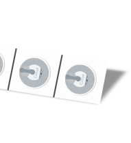 Etiqueta NFC NTAG213 22mm adhesiva