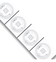 AD Bullseye NTAG213 - Etiqueta NFC 38mm adhesiva