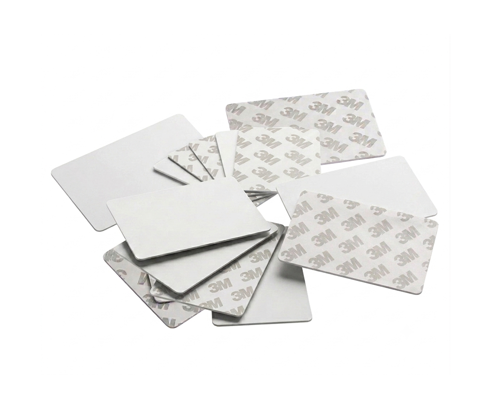 NFC Card in PVC with adhesive background - Customizable