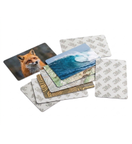 Tarjetas NFC de PVC con reverso adhesivo - Personalizables