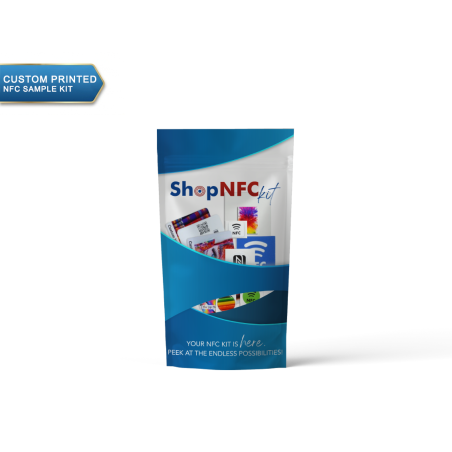NFC Kit with printed sample products