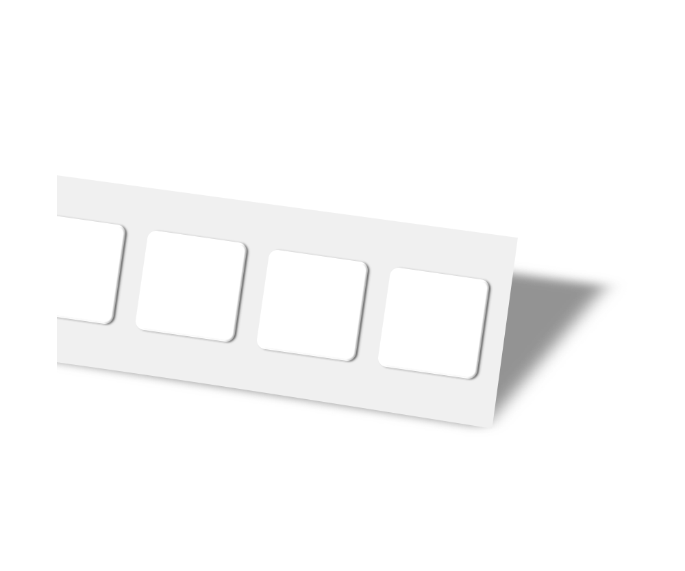 Etiqueta NFC Antimetal NTAG213 adhesiva IP68 25x25mm