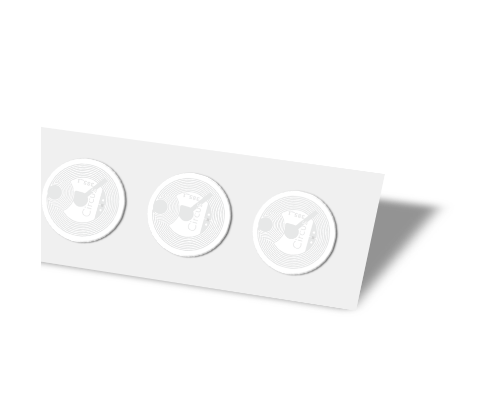 On-metal Round NFC Tags NTAG213 22mm