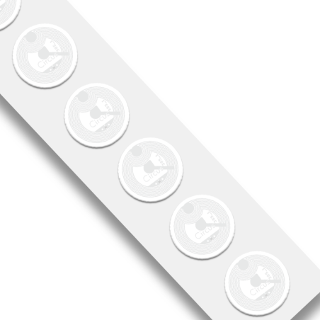 On-metal Round NFC Tags NTAG213 22mm