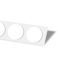 Tags NFC Anti-Métal NTAG213 ronds adhésifs IP68 30mm