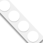 NFC rundliche On-Metal Klebetags NTAG216 29mm NFC rundliche On-Metal Klebetags NTAG216 29mm