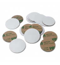Tags NFC NTAG213 30mm adhésifs en PVC