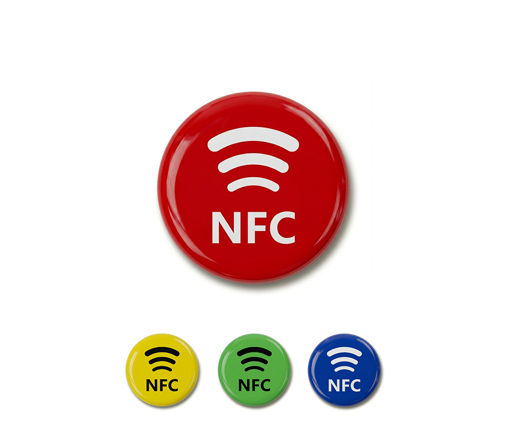 Geharzte NFC Klebetags 29mm