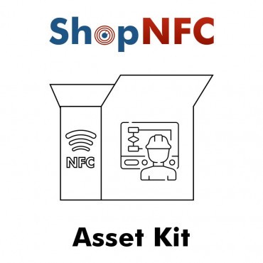 Kit of NFC Asset Tags