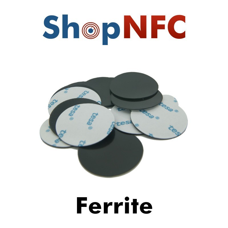 Ferrite adhésif pour Tags NFC Anti-Métal - Shop NFC